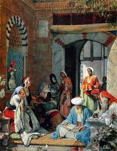 unknow artist Arab or Arabic people and life. Orientalism oil paintings 30 oil painting picture